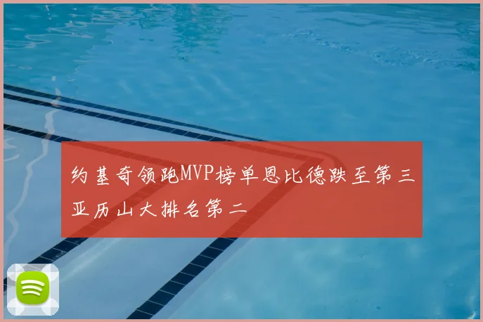 约基奇领跑MVP榜单恩比德跌至第三亚历山大排名第二