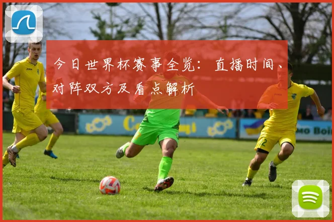 今日世界杯赛事全览：直播时间、对阵双方及看点解析