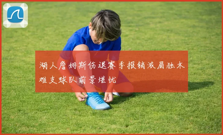 湖人詹姆斯伤退赛季报销浓眉独木难支球队前景堪忧